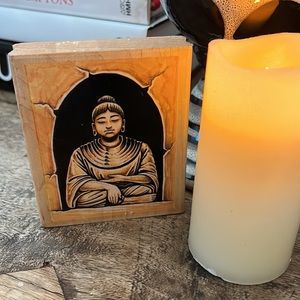 Vintage buddy rubber stamp 2000